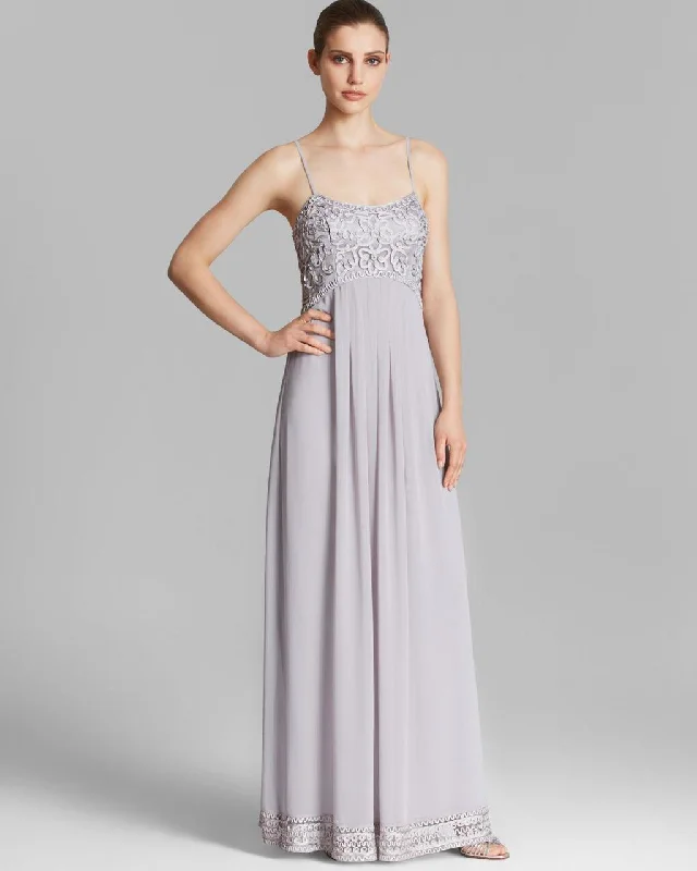 Save More with Every Purchase!Sue Wong - Ribbon Chiffon A-Line Dress C4237