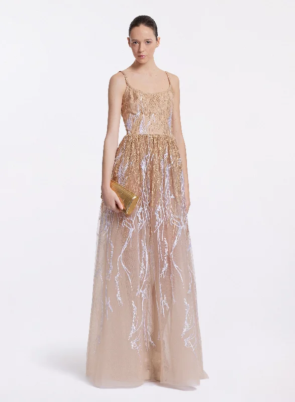 Your Shopping Spree Starts Here!Arboreal Embroidered Dress