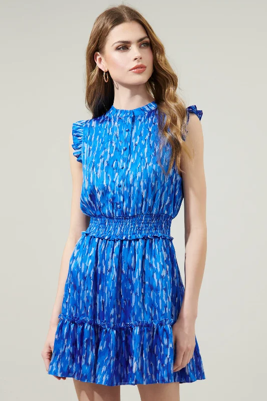 Lowest Prices Guaranteed!Bonita Falls Merrick Sleeveless Button Front Mini Dress