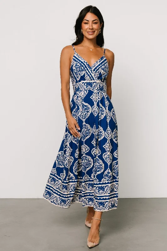 Hurry, Sale Ends Soon!Delia Midi Dress | Blue Print